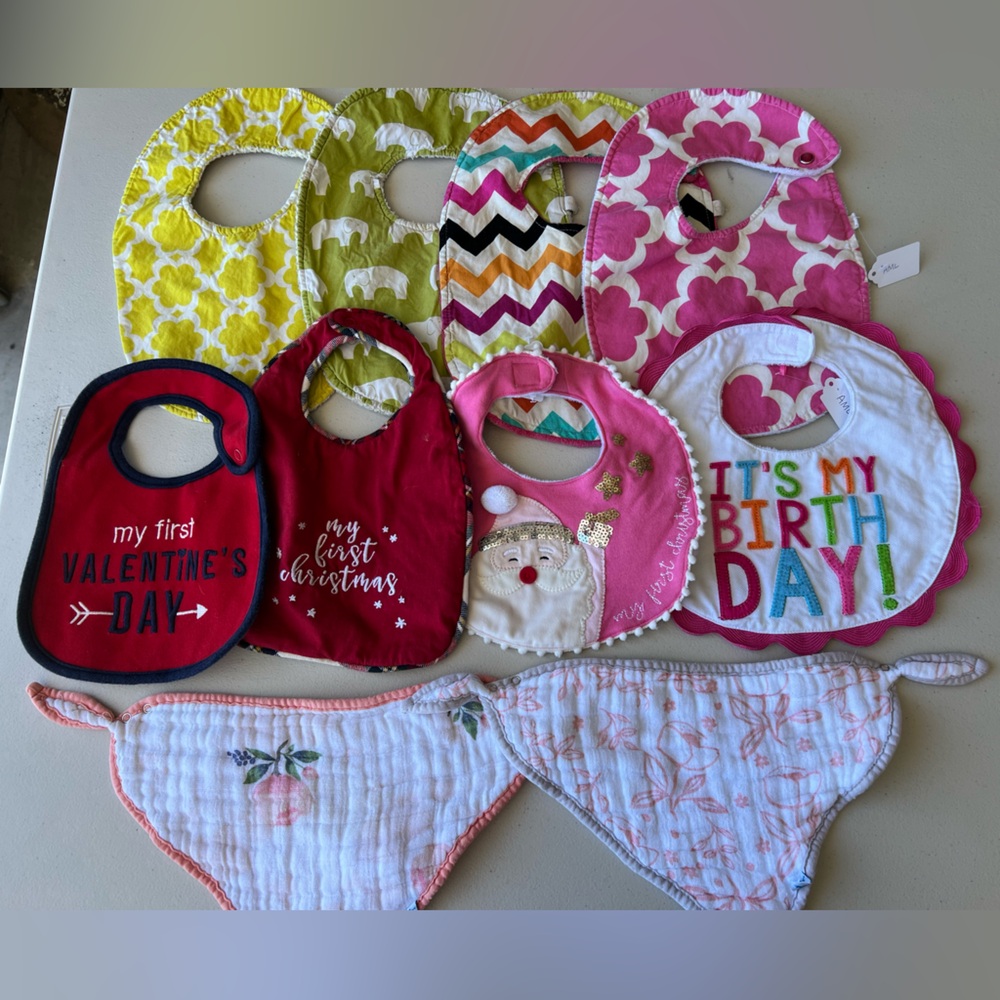 Baby Bibs Lot